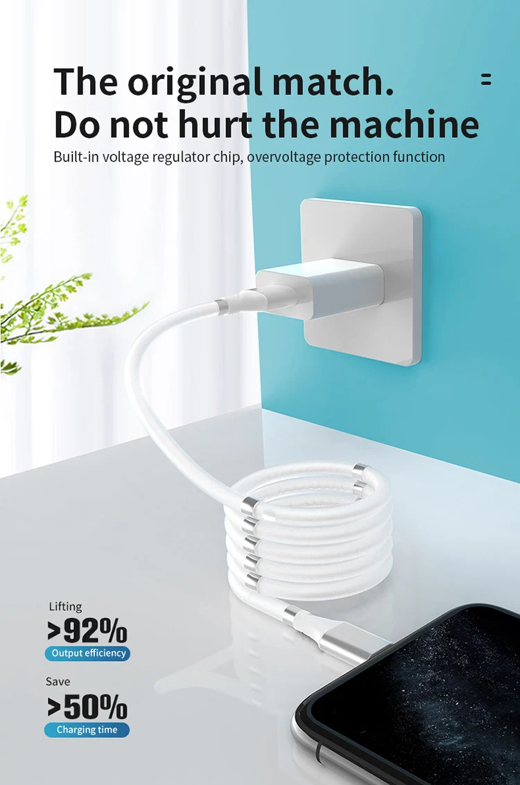 AutoFold MagnetCable - USB to Type-C