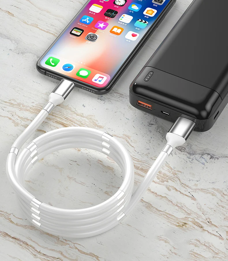AutoFold MagnetCable - USB to Type-C