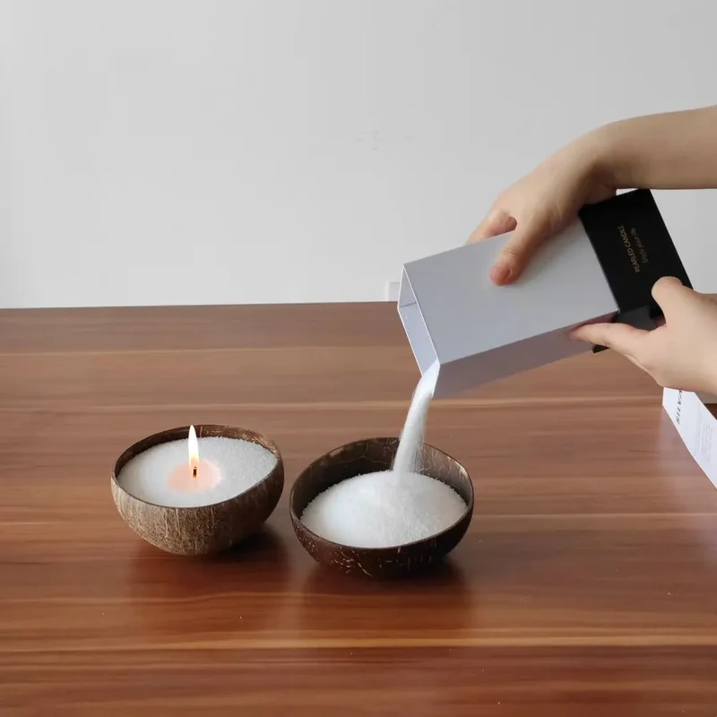 Serenity Coconut Shell Candle