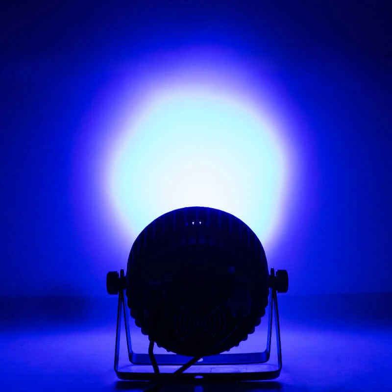 SHEHDS 18x18W Aluminum Alloy LED Flat Par DMX512 DJ Par Cans Wash Light