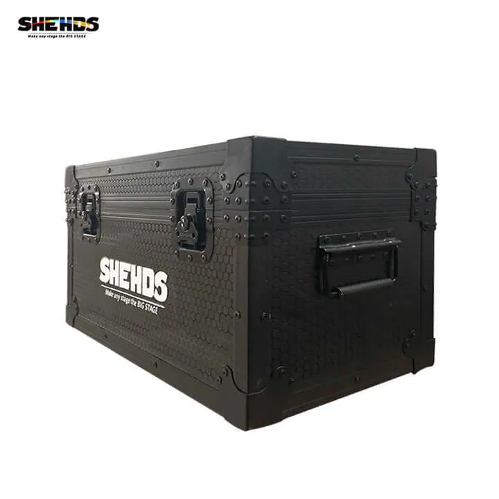 SHEHDS 18x18W Aluminum Alloy LED Flat Par DMX512 DJ Par Cans Wash Light