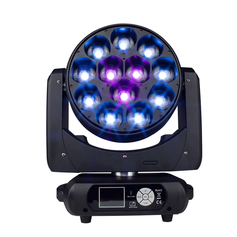 JMS WEBB Bee Eye LED Beam & Wash 12x40W RGBW Moving Head Light