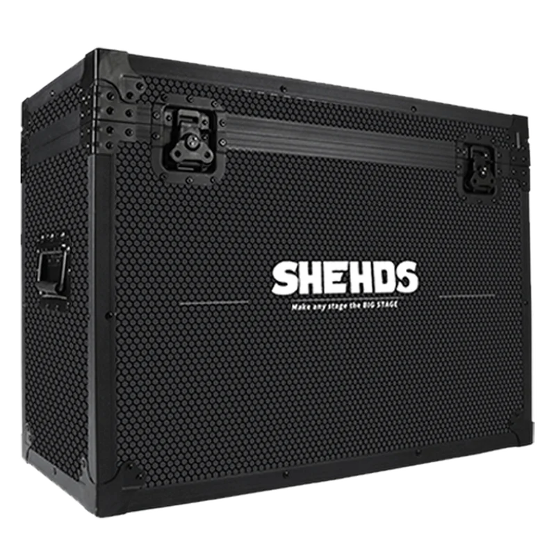 SHEHDS LED 100W 6-Prism Gobo Moving Head Light With LED Ring & LCD Display