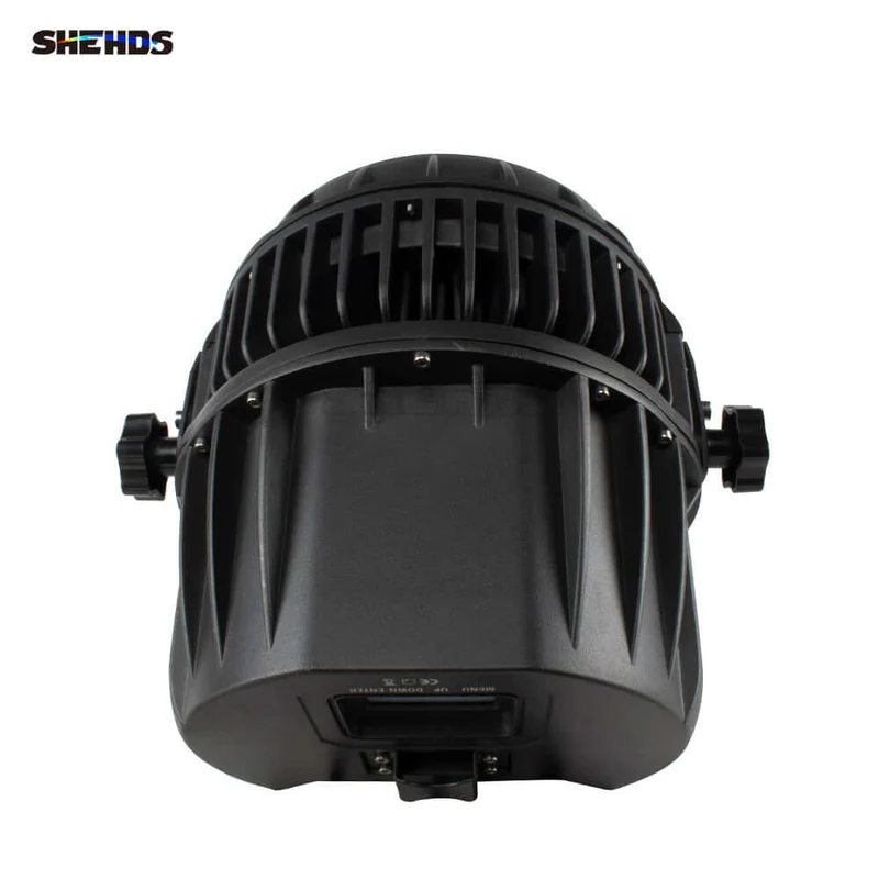 SHEHDS IP65 Waterproof LED Zoom Par Light 18x18W 6in1 RGBWA+UV