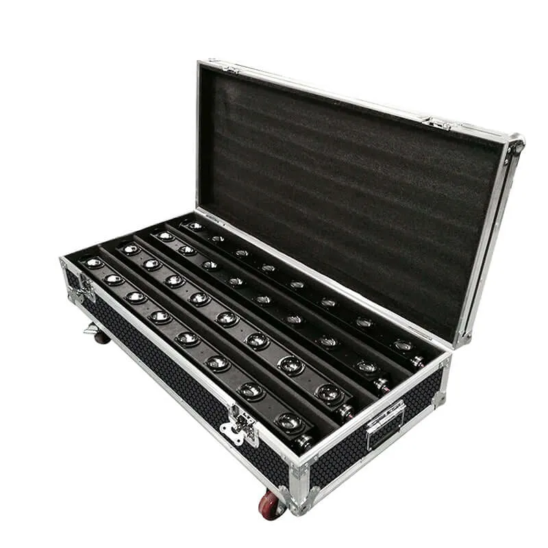 SHEHDS LED Beam 8x12W RGBW Moving Head Light For Wedding DJ Show