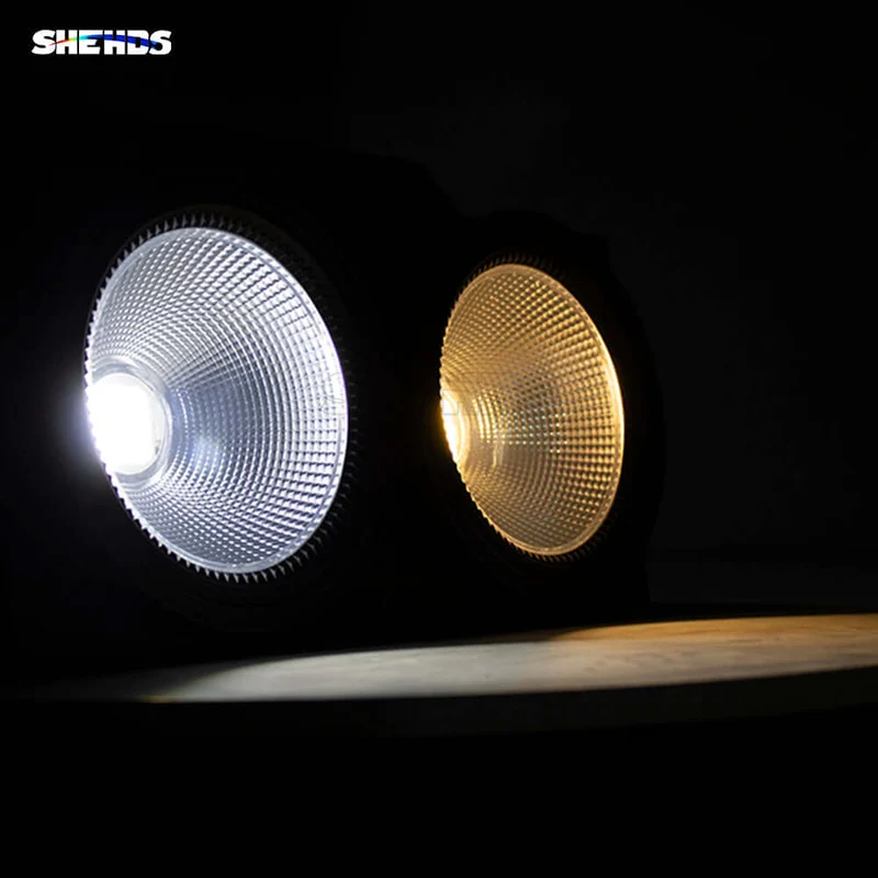 SHEHDS Blinder LED COB Light 2 Eyes 200W Cool & Warm White