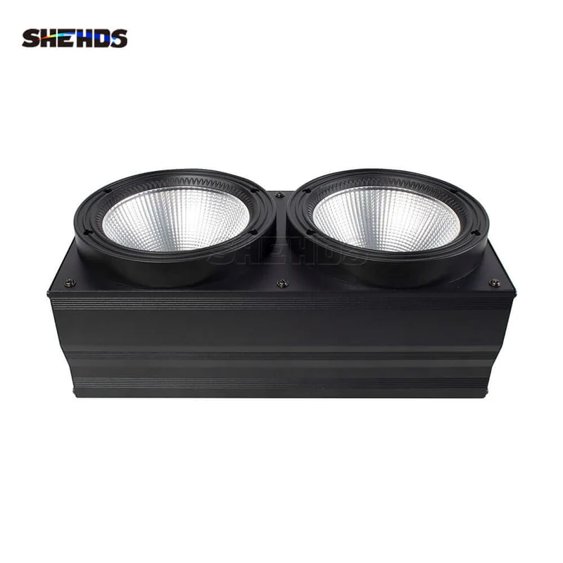 SHEHDS Blinder LED COB Light 2 Eyes 200W Cool & Warm White