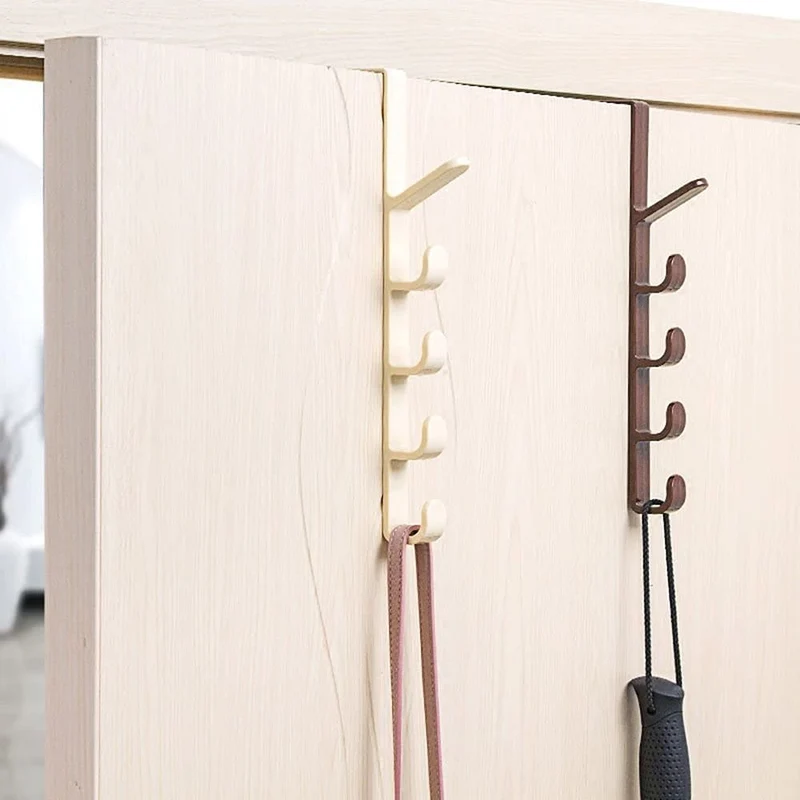 5 Level Door Hook Clothes Hanger, Door Hooks Hangers for Clothes, Towel ()