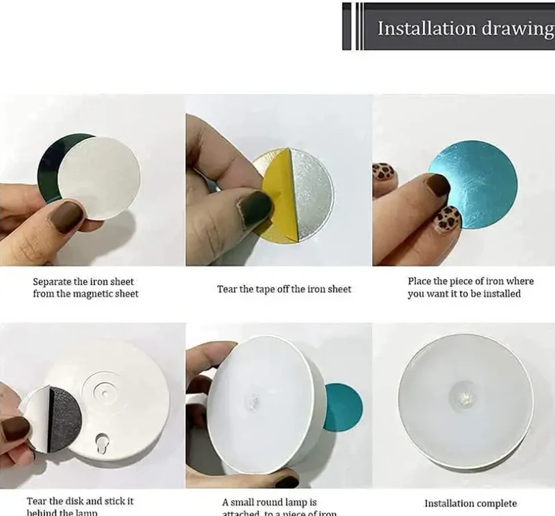 Motion Sensor LED Lamp