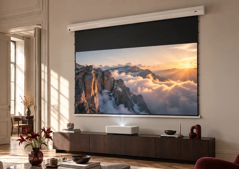 celexon Leinwand Motor HomeCinema Plus Tension - CLR UST