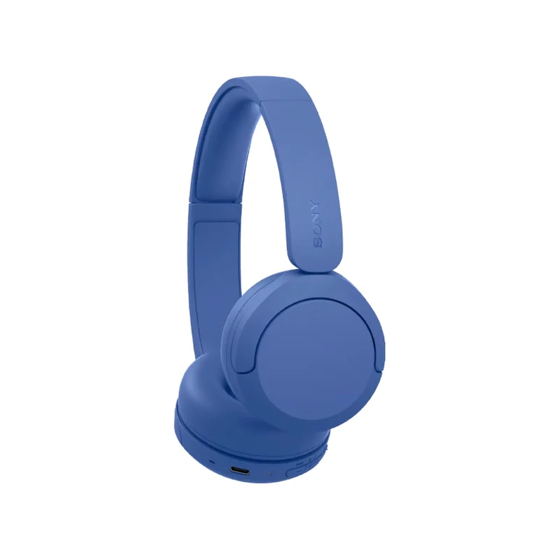 Sony WH-CH530L | Écouteurs supra-auriculaires - Sans fil - Microphone - Bluetooth - Cobalt