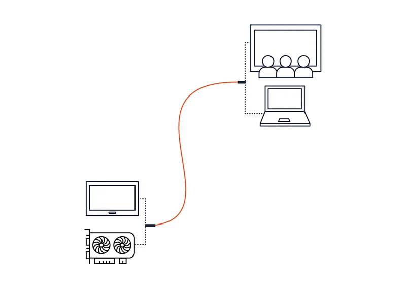 celexon HDMI auf Mini HDMI Kabel mit Ethernet - 2.0a/b 4K - Professional Line