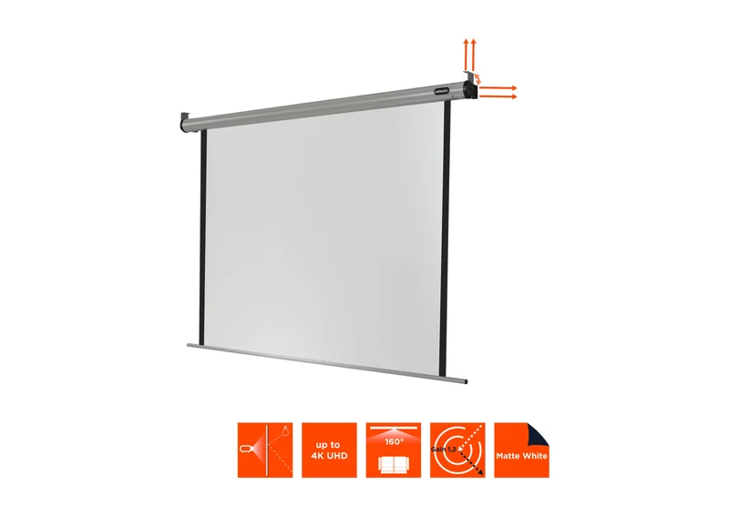 celexon Leinwand Motor HomeCinema