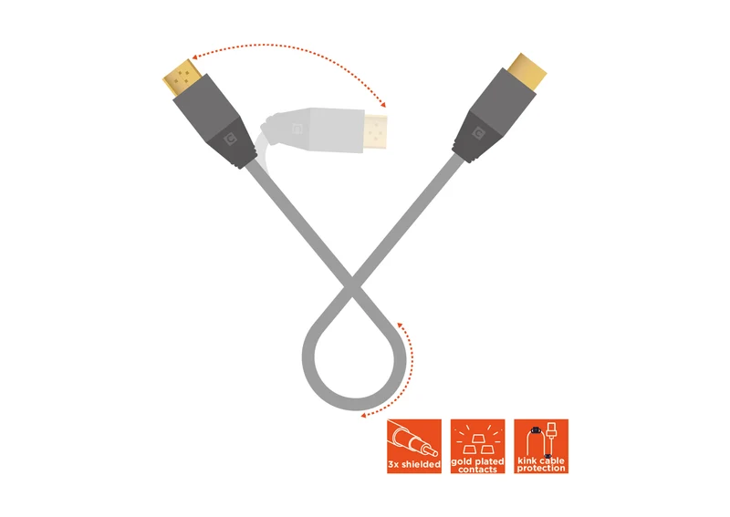 celexon aktives HDMI Kabel mit Ethernet - 2.0a/b 4K - Professional Line