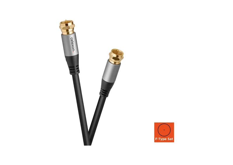 celexon F-Stecker Sat Antennenkabel - Professional Line