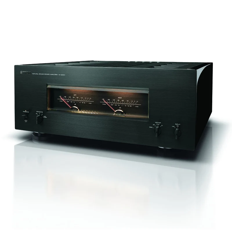 Yamaha M5000 B | Amplificateur Stéréo 2.0 canaux - Noir piano