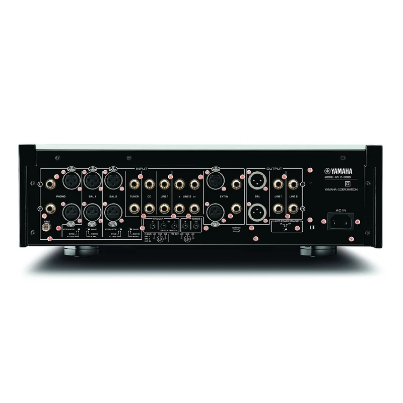 Yamaha C5000 S | Préamplificateur Stéréo 2 canaux - Argent
