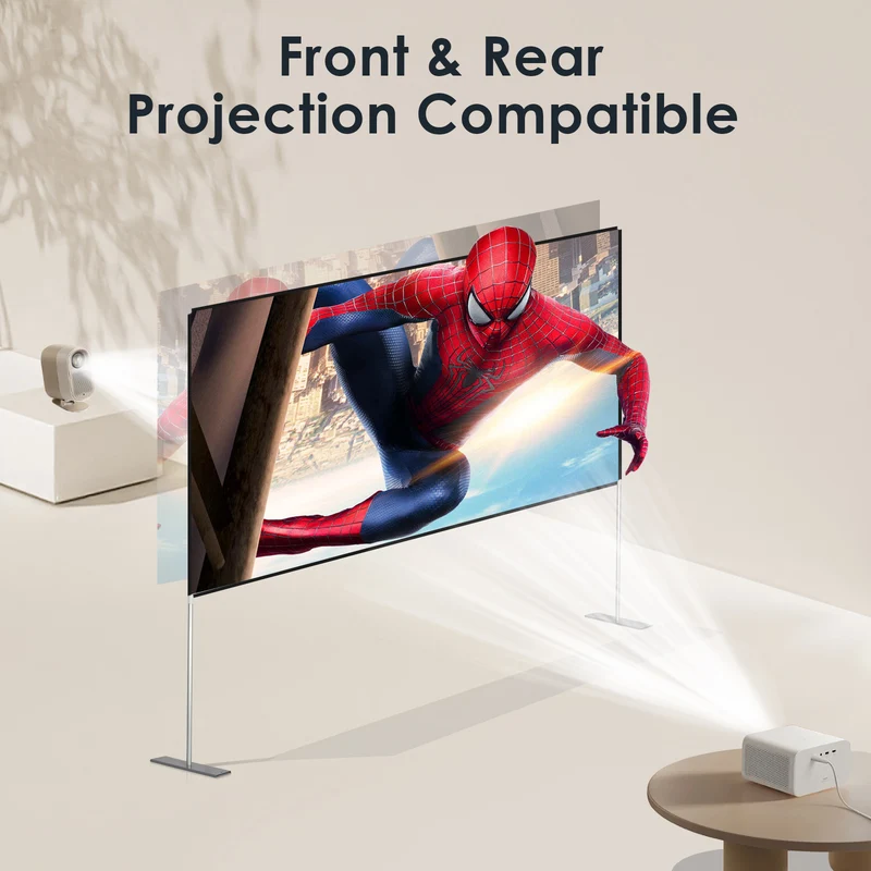 Écran de Projection Pliable (221 x 125cm)