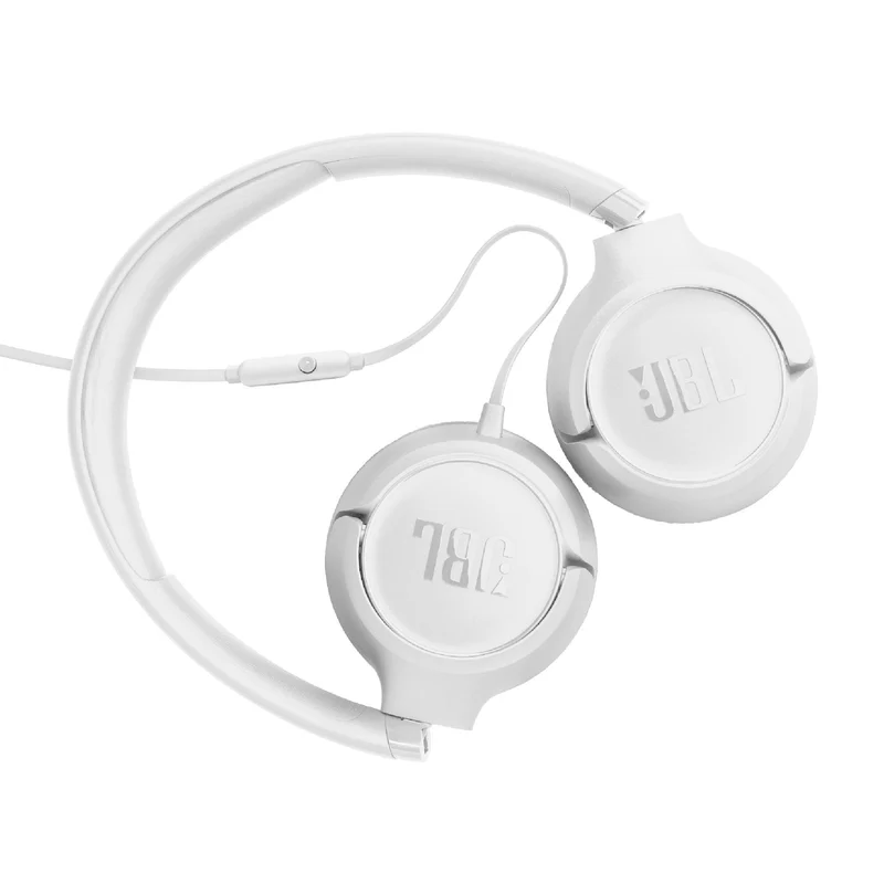 JBL Tune 530 | Écouteurs supra-auriculaire - Fil - Pliable - Blanc
