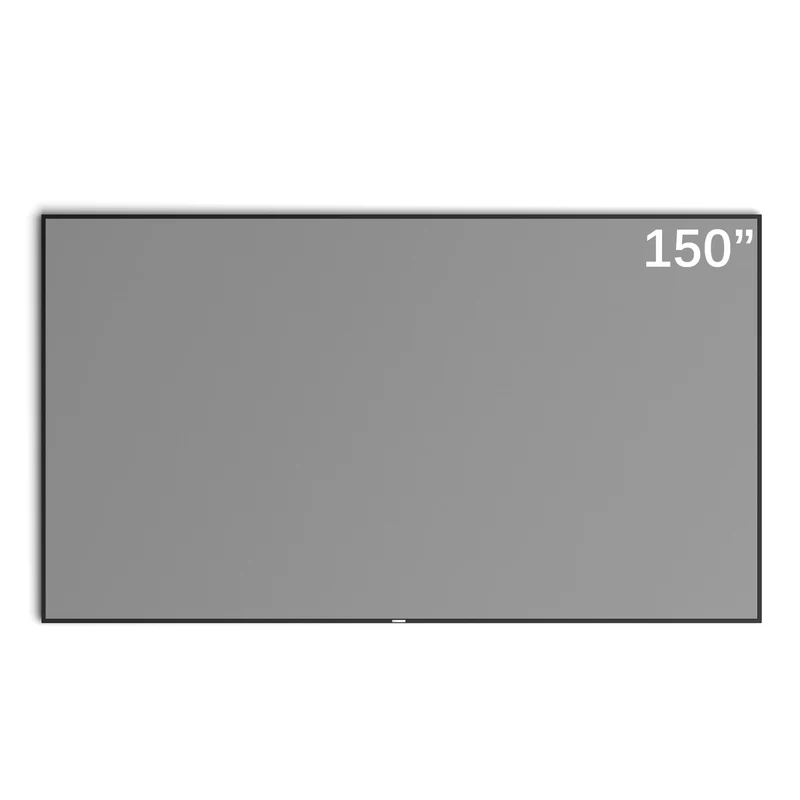 150inch Seamless Fresnel WUPRO Peacock Evo Ultra contrast ALR Fixed Frame projector Screen For UST Projector