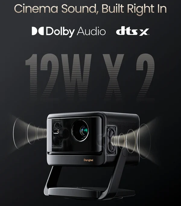 Dangbei DBOX02 Pro 2000ISO Lumens 4K Laser Projector
