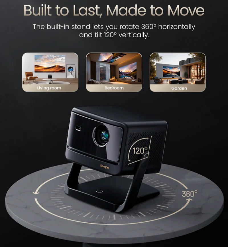 Dangbei DBOX02 Pro 2000ISO Lumens 4K Laser Projector