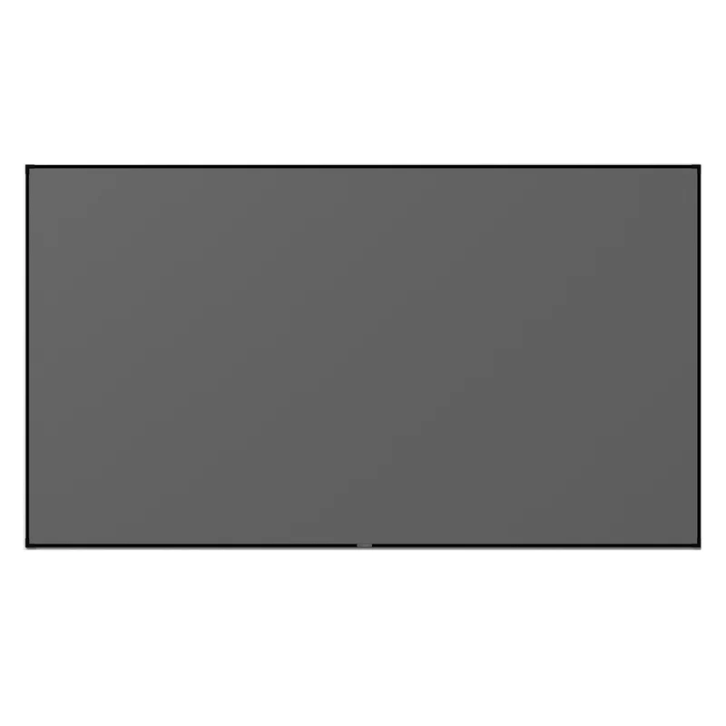 150-inch Seamless WUPRO Cinema Gallery Evo Black Grid Lenticular CLR Fixed Frame screen For UST Projectors
