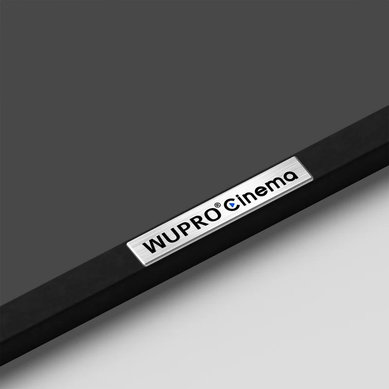 150-inch Seamless WUPRO Cinema Gallery Evo Black Grid Lenticular CLR Fixed Frame screen For UST Projectors