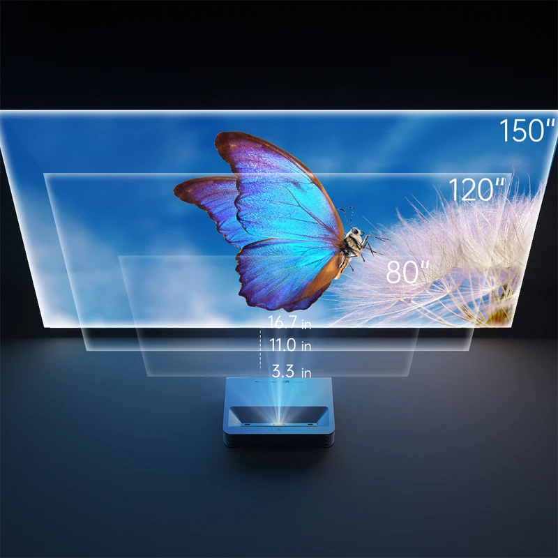 VANKYO Vista T4 Triple Laser 3D 4K UST Projector 2100 ANSI Lumens
