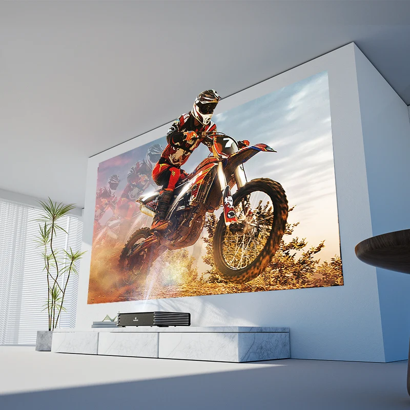 VANKYO Vista T4 Triple Laser 3D 4K UST Projector 2100 ANSI Lumens