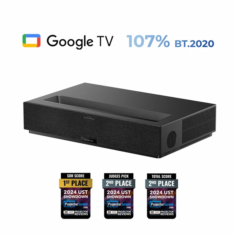 Bundle FORMOVIE Theater Premiun Laser TV +120inch Formovie UST ALR Motorized Floor Rising Screen