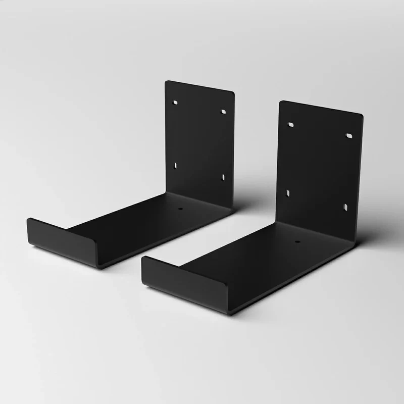 WUPRO Cinema Wall Brackets For LeApex Floor Rising Screen（Including 2 Bracket)