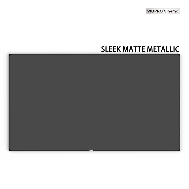 100"-150" Wupro Cinema Gallery Evo LT2 Black Crystal ALR Ambient Light Rejecting Fixed Frame Projector Screen For Long Throw