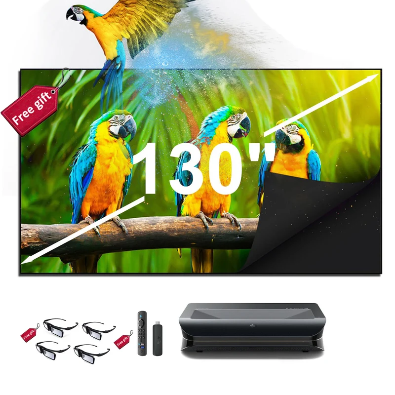Awol Vision LTV-3500 Pro 4K 3D RGB UST Laser TV Projector