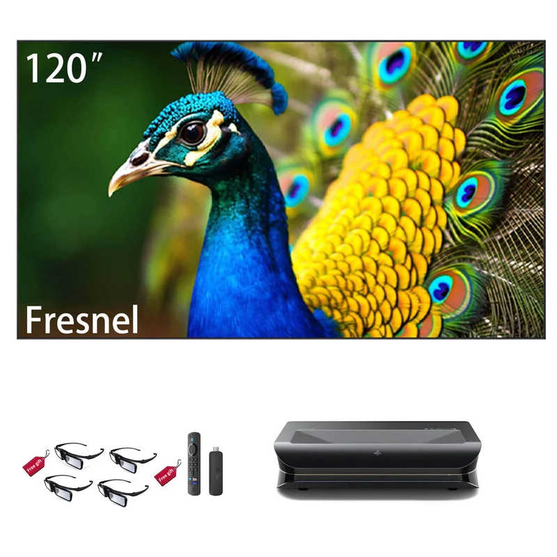 Awol Vision LTV-3500 Pro 4K 3D RGB UST Laser TV Projector