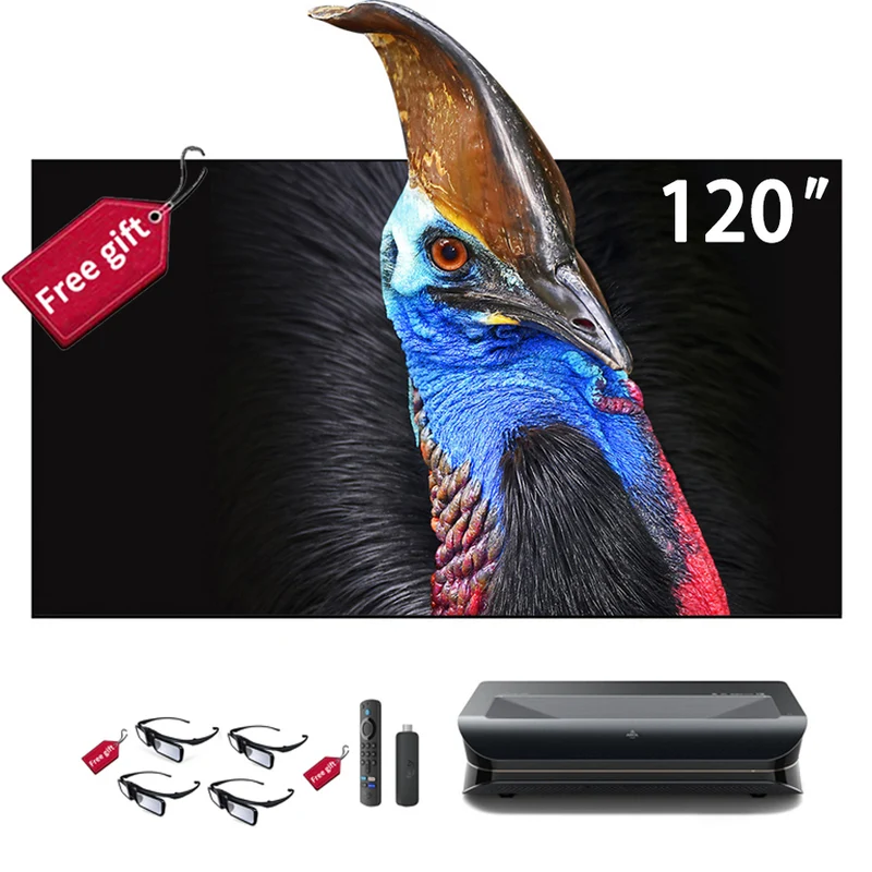 Awol Vision LTV-3500 Pro 4K 3D RGB UST Laser TV Projector