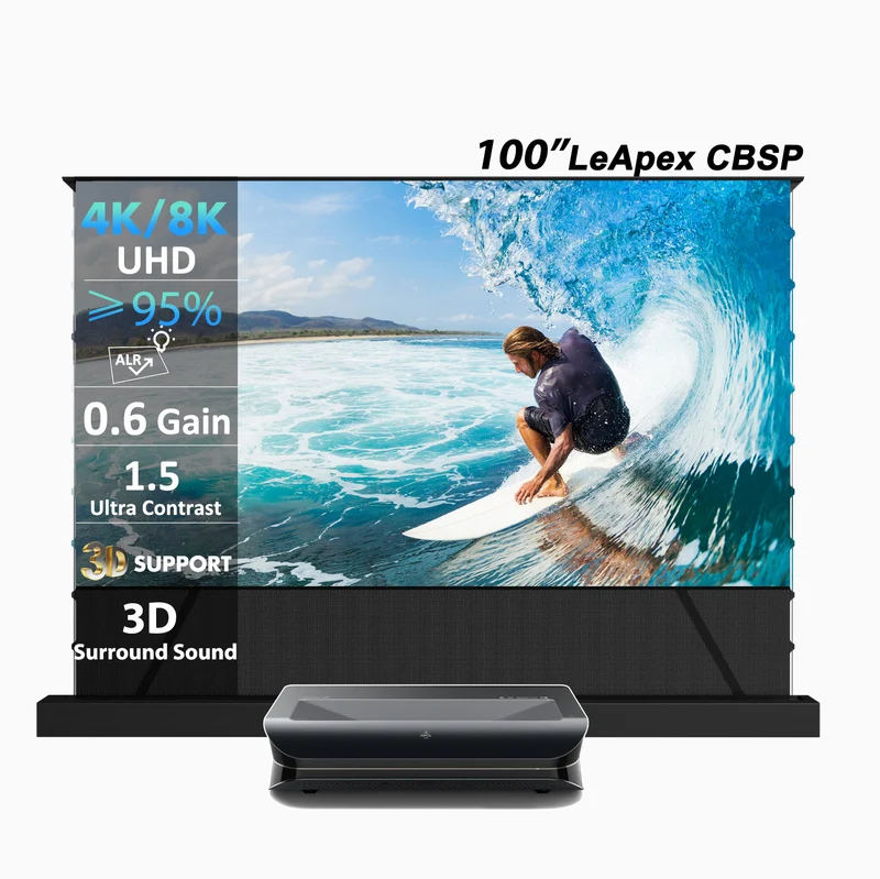 Awol Vision LTV-3000 Pro 4K 3D RGB UST Laser TV Projector