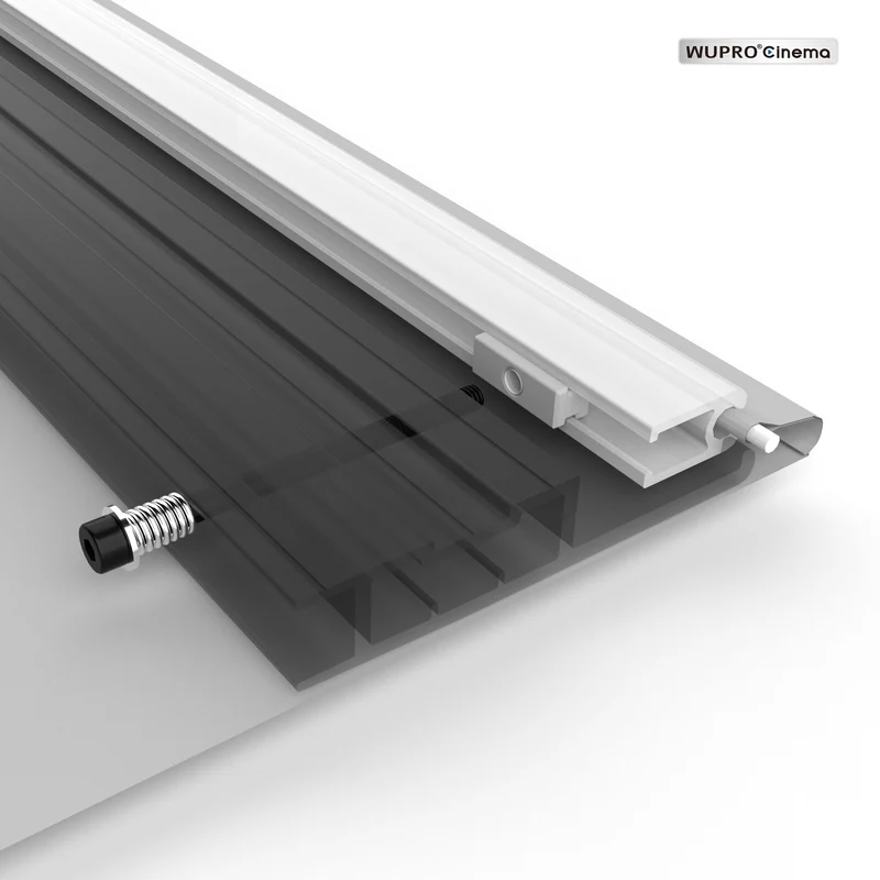 100"-150‘’ Wupro Cinema Gallery Evo UST2 CBSP CLR Fixed Frame Projector Screen For UST projector