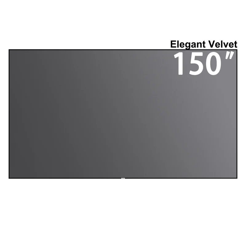 150inch WUPRO Cinema Gallery Evo CBSP Black Lenticular Ultra Contrast ALR CLR Fixed Frame screen For UST Projectors
