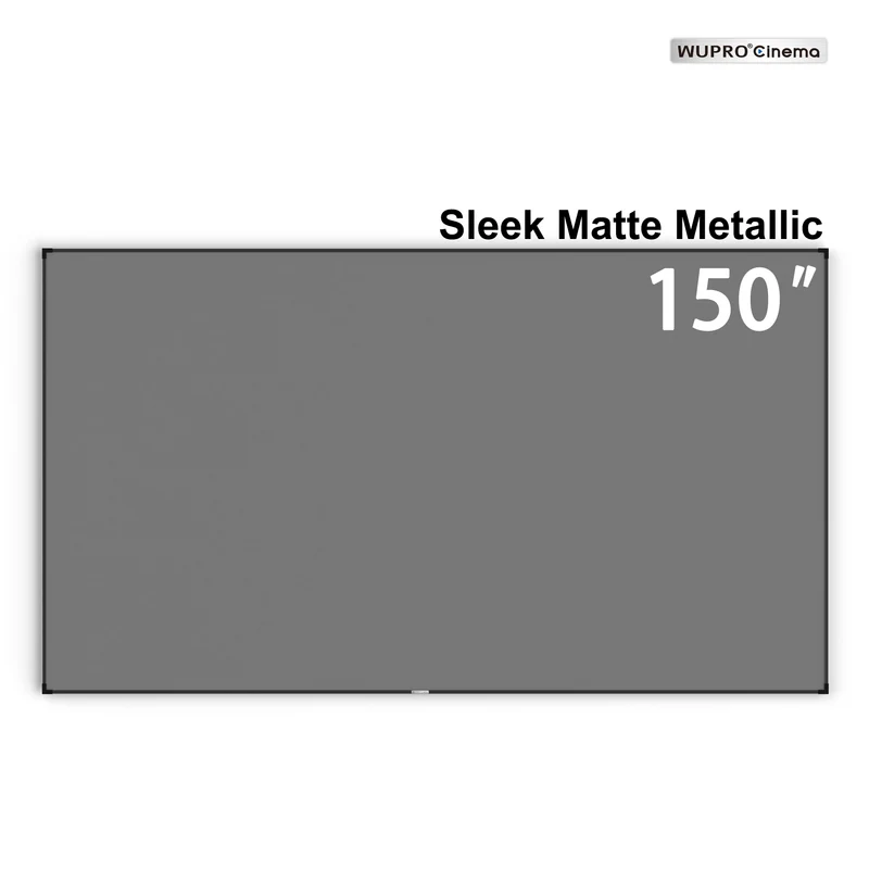 150inch WUPRO Cinema Gallery Evo CBSP Black Lenticular Ultra Contrast ALR CLR Fixed Frame screen For UST Projectors