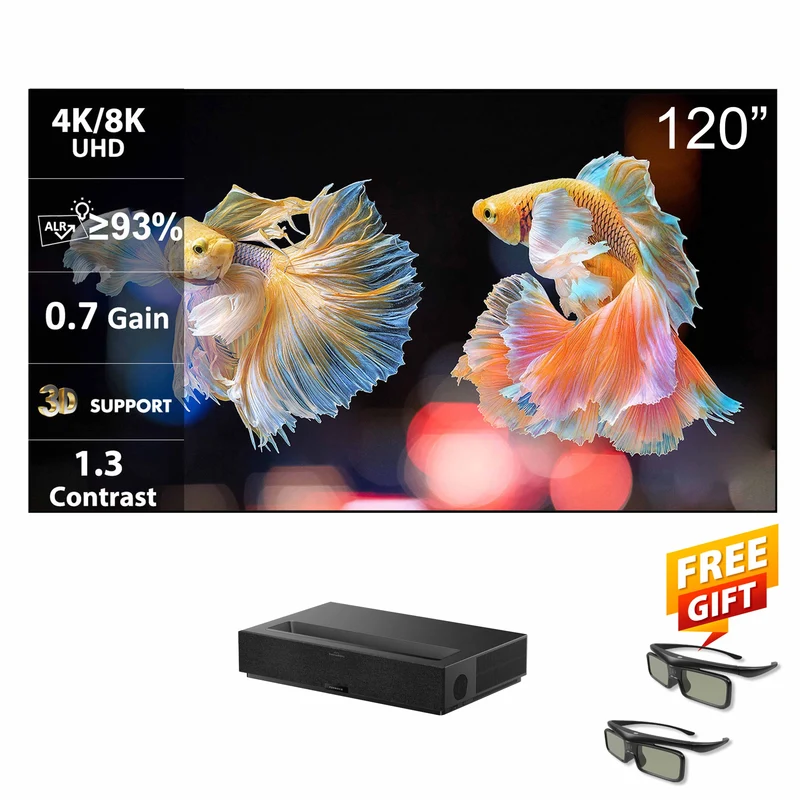 Formovie Theater Premium 4K Laser TV Ultra Short Throw Projector