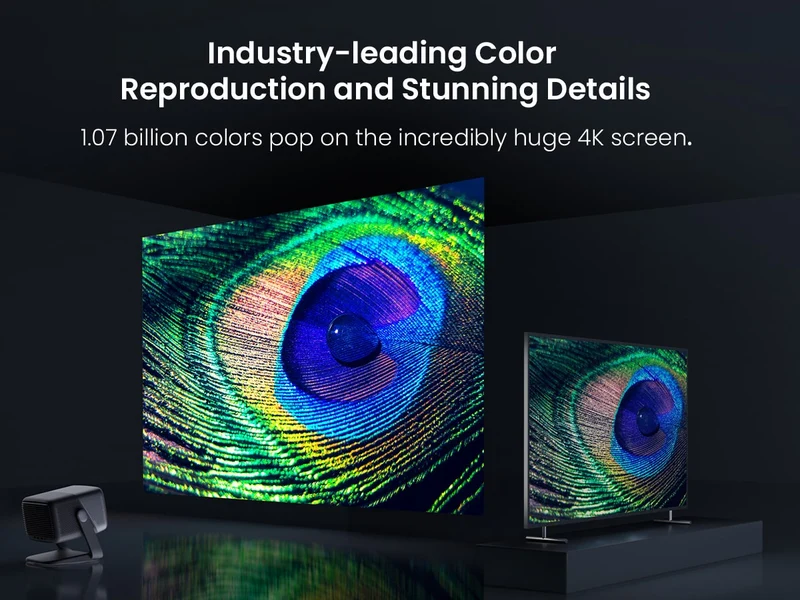JMGO N1 Ultra Triple Color Laser 4K Laser Projector 1900 ISO Lumens Android TV Global Version