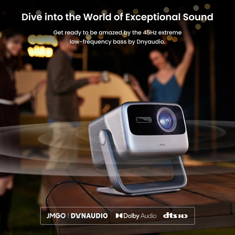 JMGO N1 Ultra Triple Color Laser 4K Laser Projector 1900 ISO Lumens Android TV Global Version