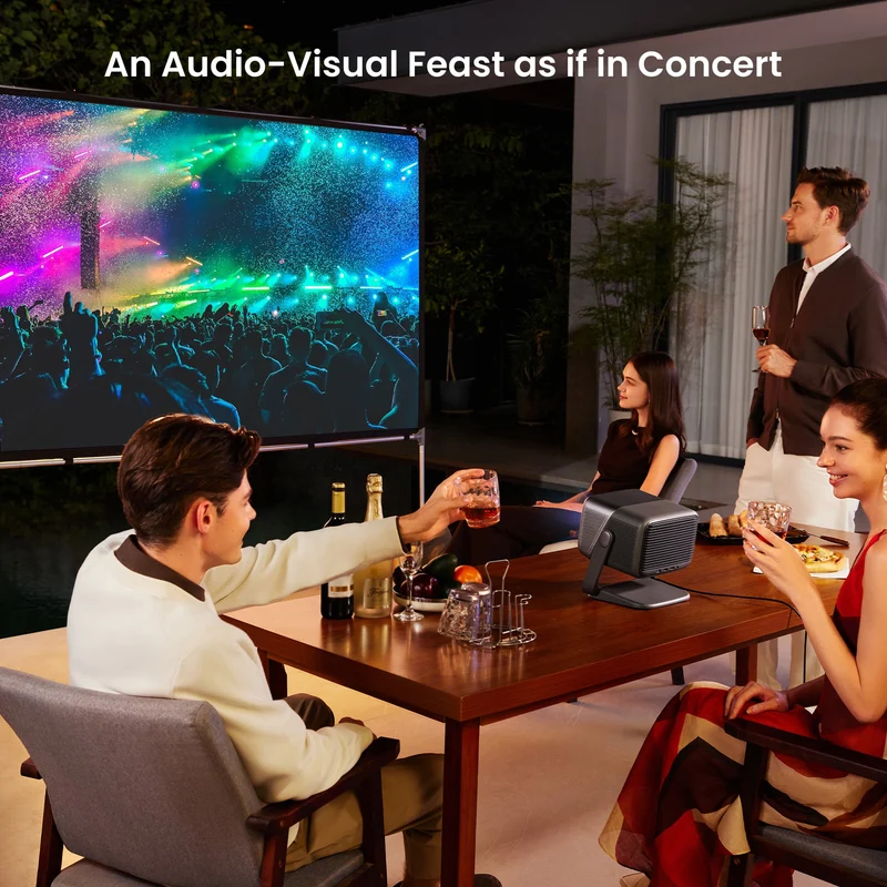JMGO N1 Ultra Triple Color Laser 4K Laser Projector 1900 ISO Lumens Android TV Global Version