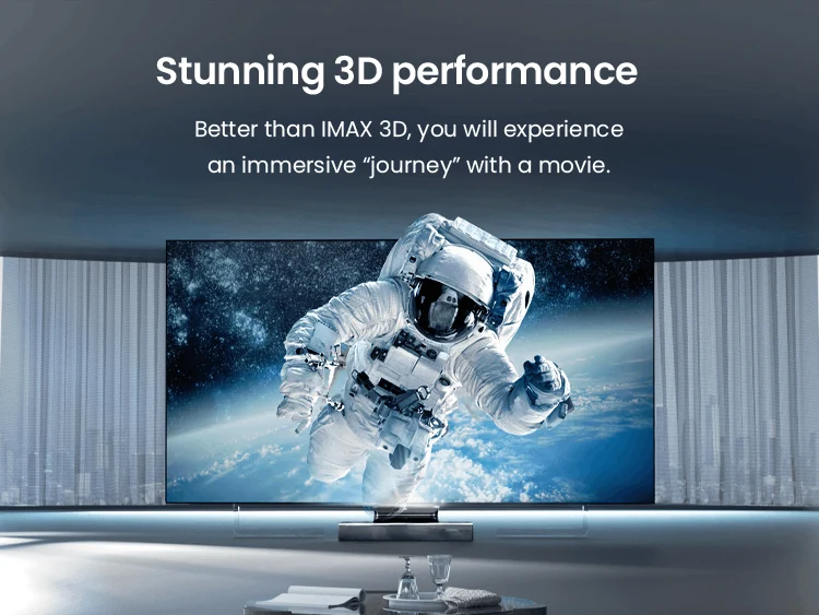 Awol Vision LTV-3000 Pro 4K 3D RGB UST Laser TV Projector