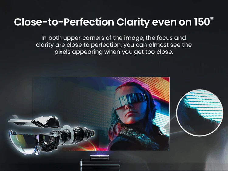 Awol Vision LTV-3000 Pro 4K 3D RGB UST Laser TV Projector
