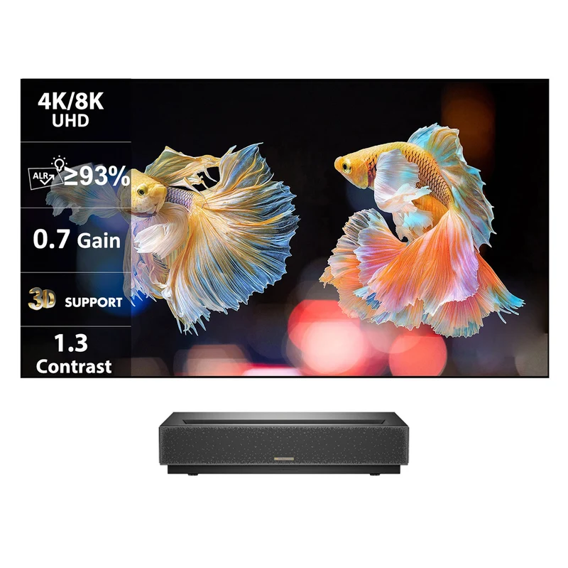 Formovie Cinema Edge Ultra Short Throw 4K Laser Projector Google TV
