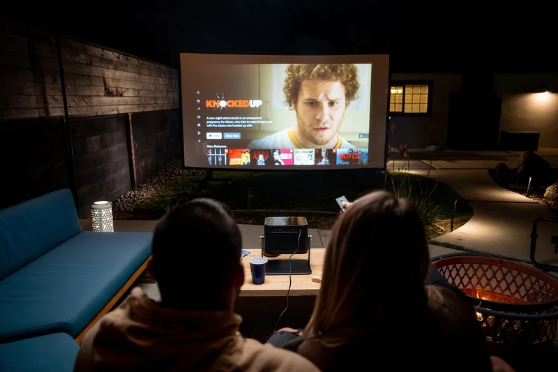 WUPRO Cinema FlexGo Portable Outdoor Projector Screen