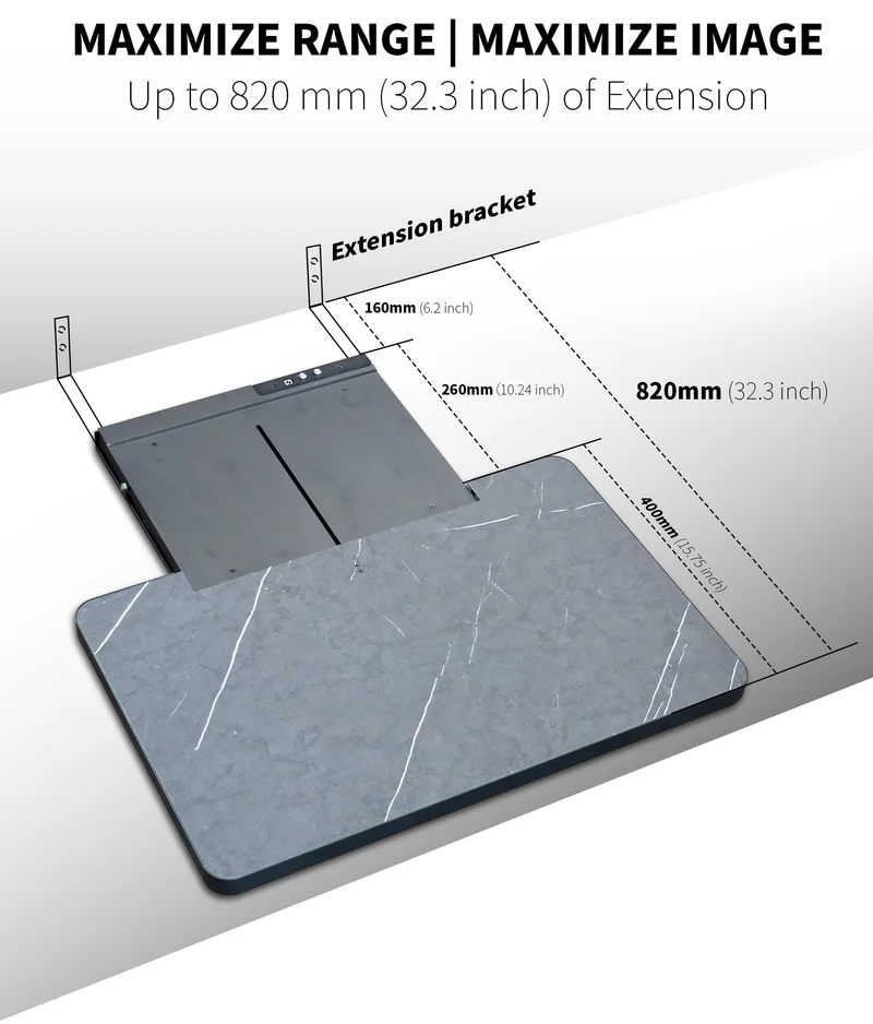 WUPRO Cinema Smart Electric Slider Tray For Ultra Short Throw Projector