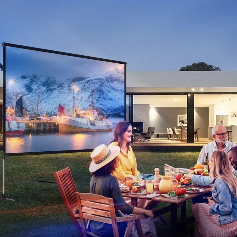 WUPRO Cinema FlexGo Portable Outdoor Projector Screen